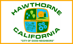 Flag of Hawthorne, California